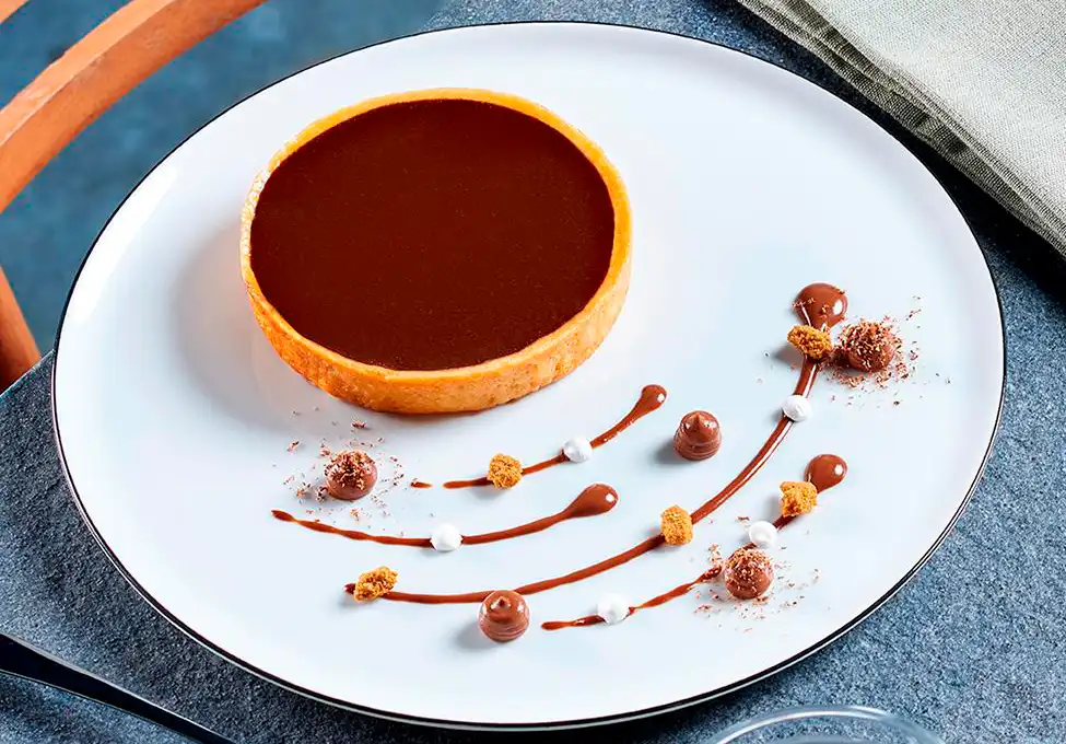 tartaletas de chocolate