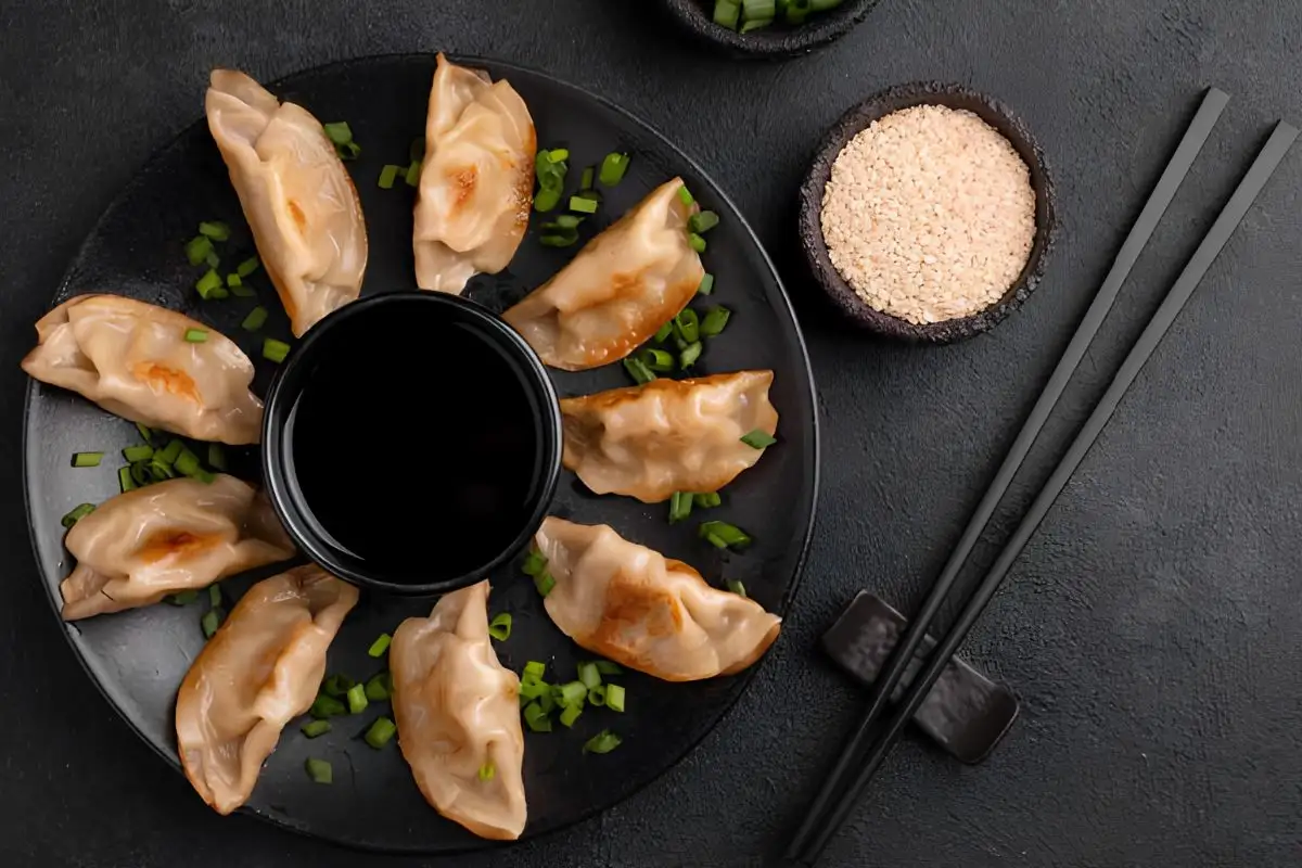 gyozas de pato