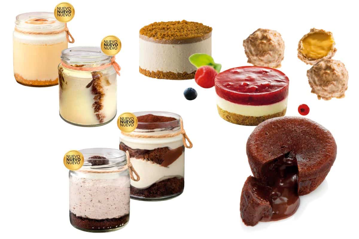 Postres variados de Navidad