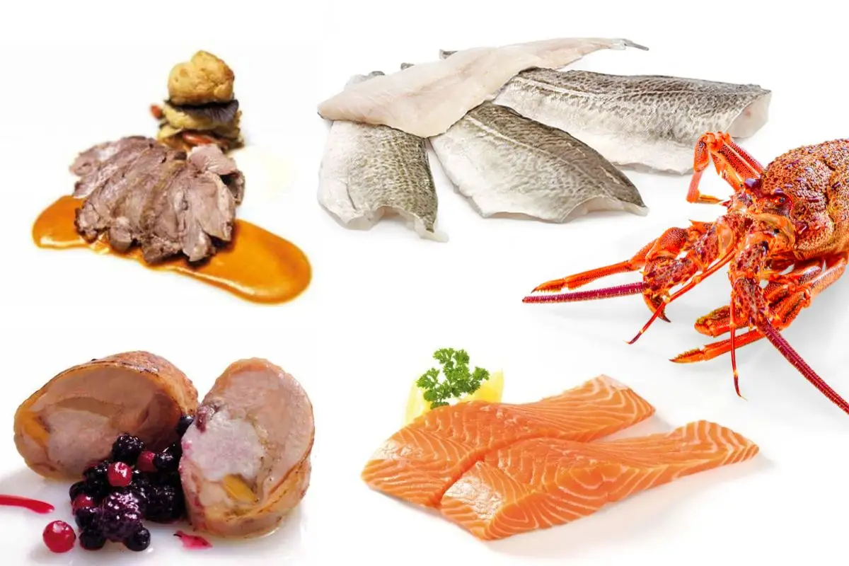 carnes preparadas mariscos y pescados cena navidad